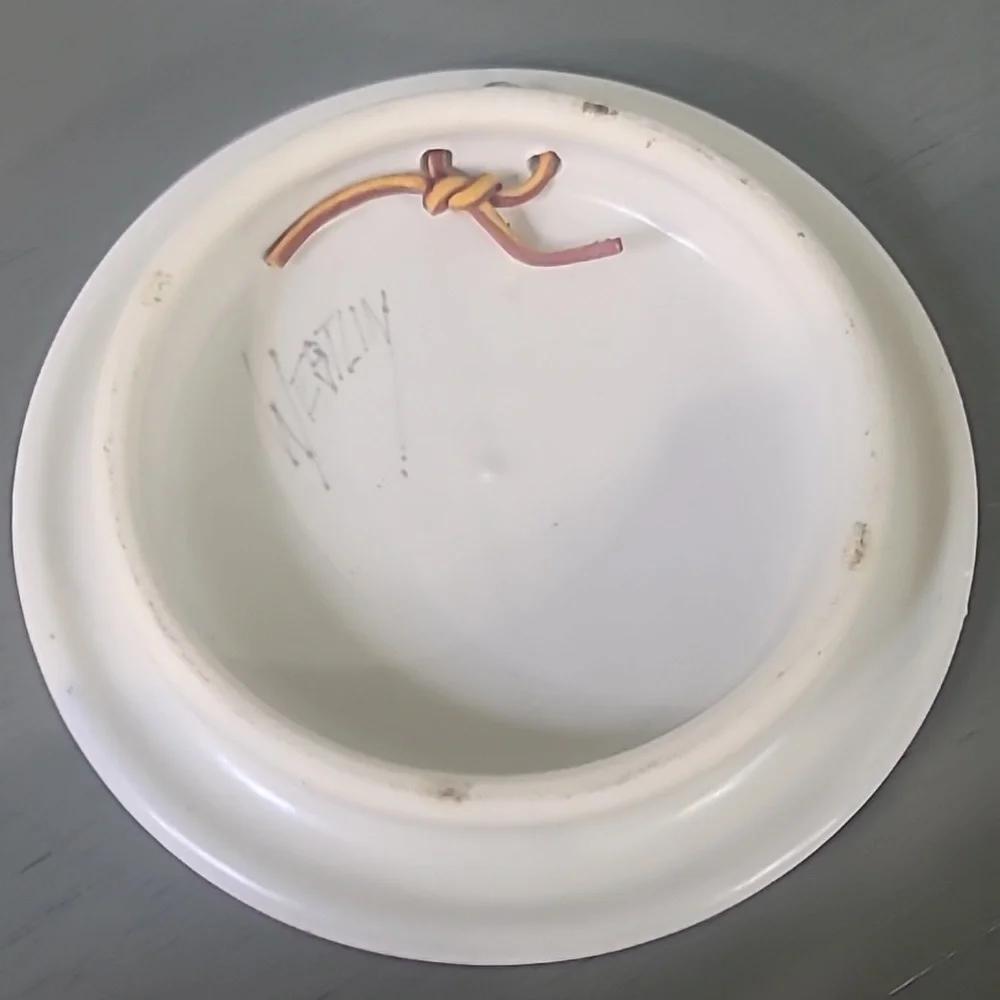 Jack Westlin Studio Pottery Decorative Hanging Or Trivet Plate